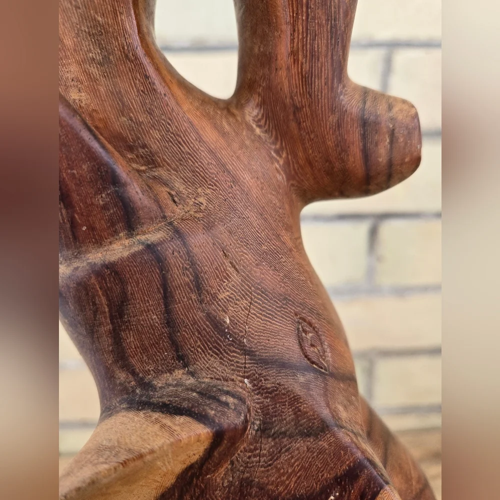 Hand Carved Elephant Statue - Picture 8 of 10